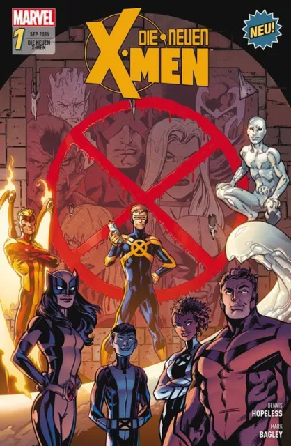 DIE NEUEN X-MEN (2016) deutsch #1 MARK BAGLEY Sonderband/Paperback ALL NEW