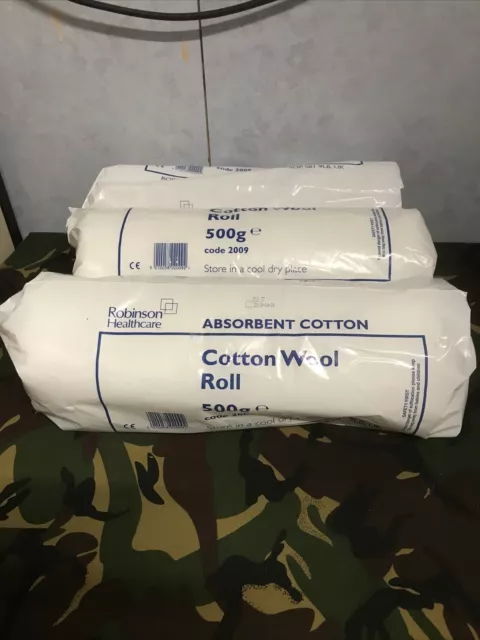 Robinson Medical Absorbant Cotton Roll 500g