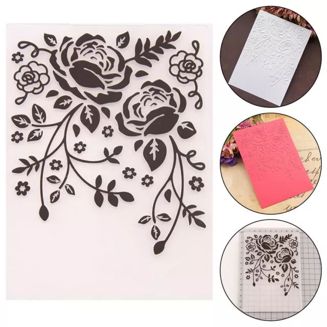 Create Beautiful Designs with Plastic Embossed Folder Perfect for Crafts