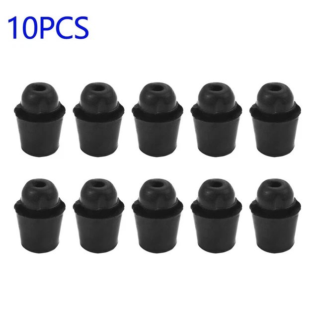 10x Black Bumper Door Overslam For Hyundai K3 K4 K5 For Elantra Accent Tucson
