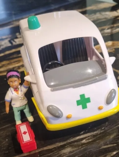 Fireman Sam Item.   Ambulance And Nurse Flood Figure