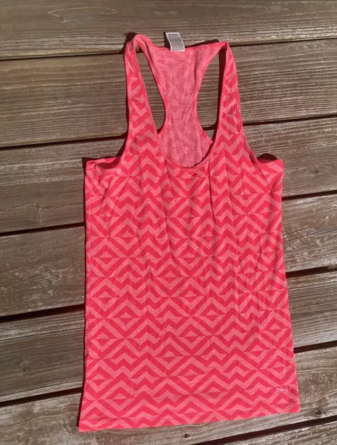 Victoria's Secret Racerback Tank Top Chevron Women's Size Medium