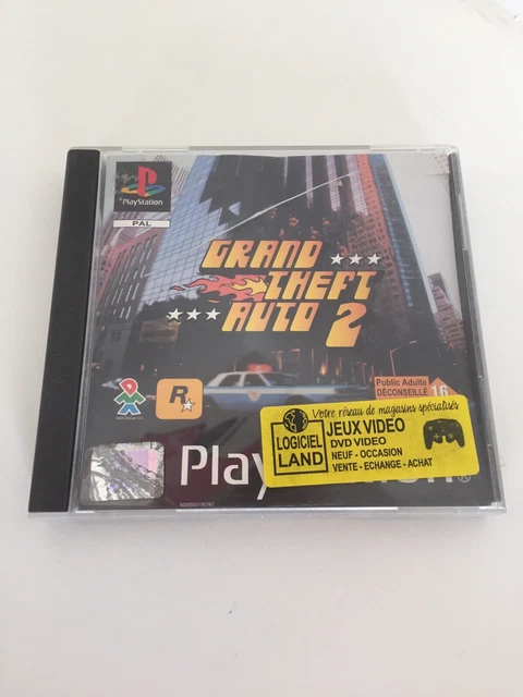 Grand Theft Auto 2 Playstation 1 Ps1 Psone Pal Fr