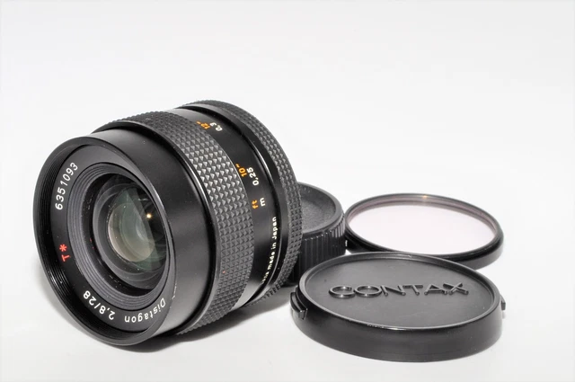 Contax Carl Zeiss Distagon F/2.8 28mm T Aej Aus Japan [Fast Neu]