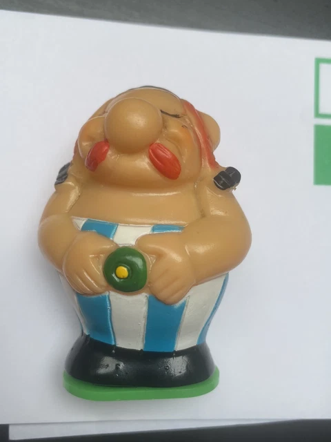 Asterix - Dargaud 1970 - Figurine Obélix Plastique creux 7cm