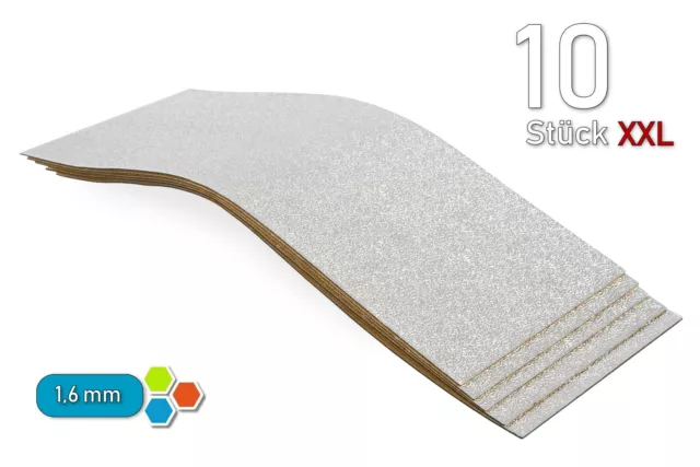 10 tapis bitume XXL 500 x 200 x 1,6 mm + tapis anti-dronnel ALU ADM / 1 m2 - BAX1610