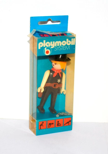 Playmobil - Playmobil Sheriff - Géobra 1974 - vintage - USA - Farwest