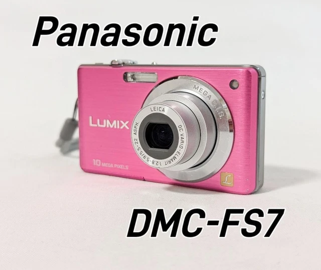 Panasonic DMC-FS7 ピンク 10メガピクセル Amazon | パナソニック デジタルカメラ LUMIX (ルミックス) FS7