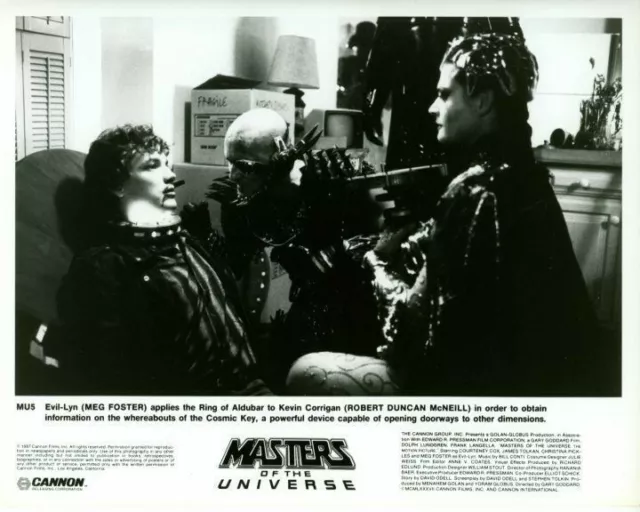 MASTERS OF THE UNIVERSE MEG FOSTER ROBERT DUNCAN MCNEILL ORIG. 8x10 Press Photo