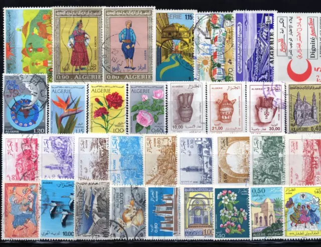 Algeria  sellos  usados  lote 01