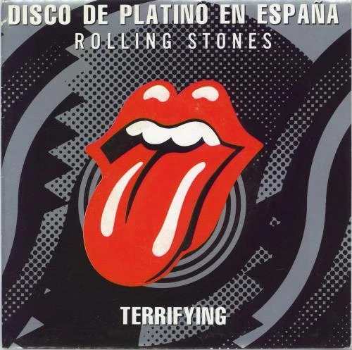 Terrifying Rolling Stones 7" vinyl single record SPA promo