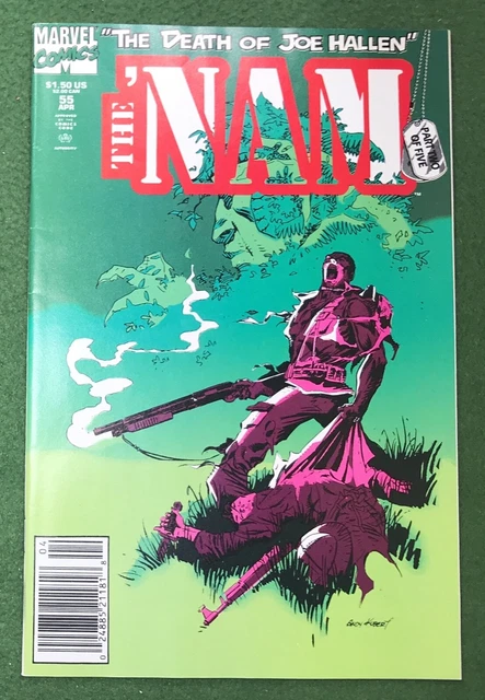 The 'Nam #55 Marvel Comics Modern age war vf
