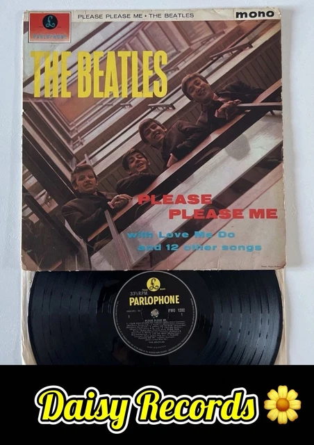 The Beatles / Please Please Me UK盤LP B&Y The Beatles – Please Please Me – Vinyl (3rd Press, Yellow