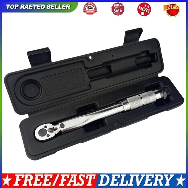 DRIVE CLICK TORQUE Wrench 5-25Nm Adjustable Torque Wrench Multi-use for ...