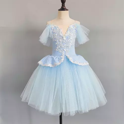 Professional Ballet Skirt Girls Long Tutu Ballet Adulto Kid  Dress Performance