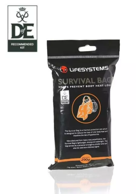 Lifesystems Survival Bag Emergency Shelter - D of E Recommended