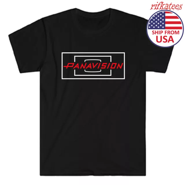 Panavision Film Crew Logo Men's Black T-Shirt Size S to 5XL