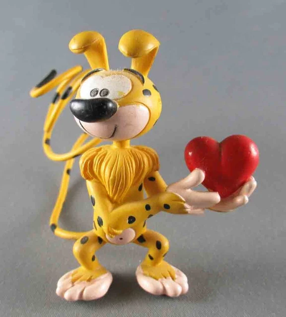 PLASTOY - Marsupilami Cuore - Statuetta Da Collezione 65031, Giocattolo Per Bambini