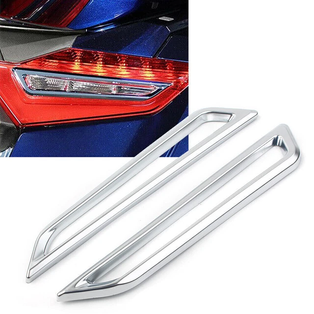 Taillight Rear Trim Accents For Honda Goldwing GL1800 2018-up Chrome Motorcycle