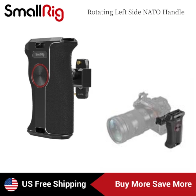 SMALLRIG PUSHBUTTON ROTATING NATO Handle Quick Release Handgrip for