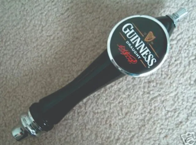 Beer Tap Handle tapper Kegerator Guinness Guiness Guinnes  Stout Beer Glass