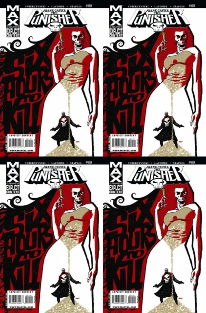 Punisher #69 Volume 7 (2004-2009) Marvel Comics - 4 Comics