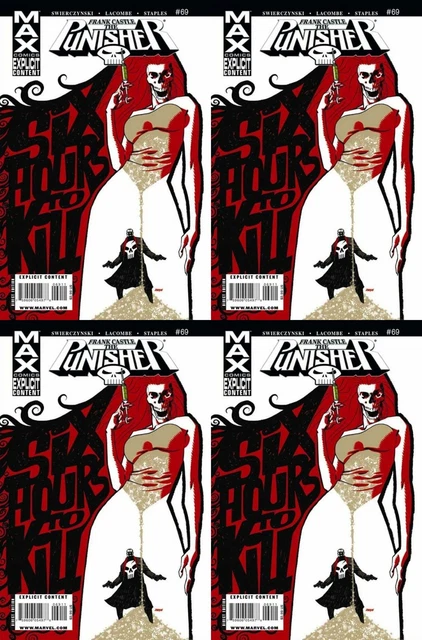 Punisher #69 Volume 7 (2004-2009) Marvel Comics - 4 Comics