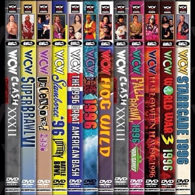 WWE WCW DVDまとめ売り WWE WCW DVD / Blu-Ray Lot | eBay