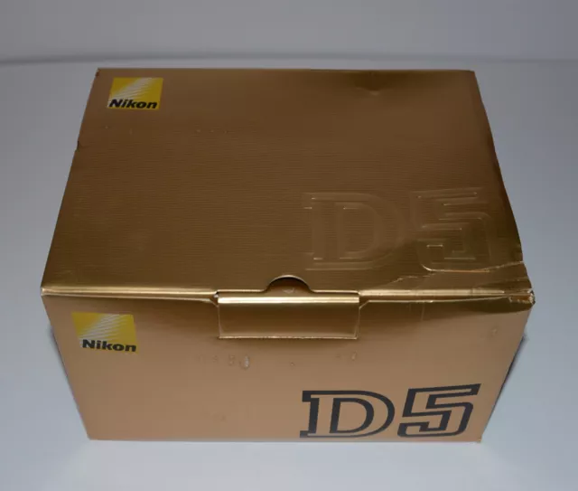 NEW Nikon D5 20.8MP Digital SLR Camera CF-Type Black Body Only Dual CF Card Slot