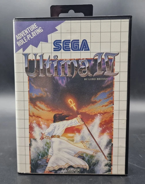 ULTIMA IV 4 - SEGA Master System MS - Complet CIB - PAL - Très Bon Etat ...