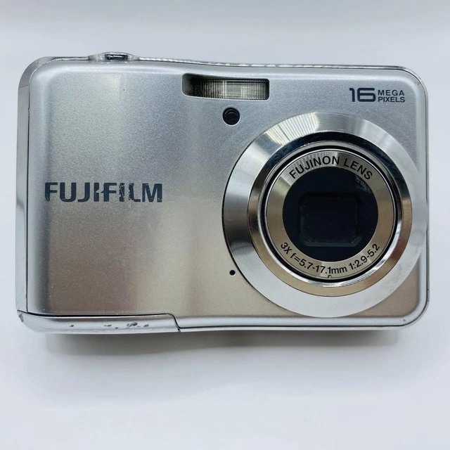 【美品】FUJIFILM Fine Pix AV250 silver FUJIFILM FINEPIX AV250 Digital Camera Tested Used Compact