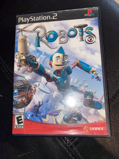 Robots( Movie Game) - (PS2 Sony PlayStation 2, 2005) Complete Black Label