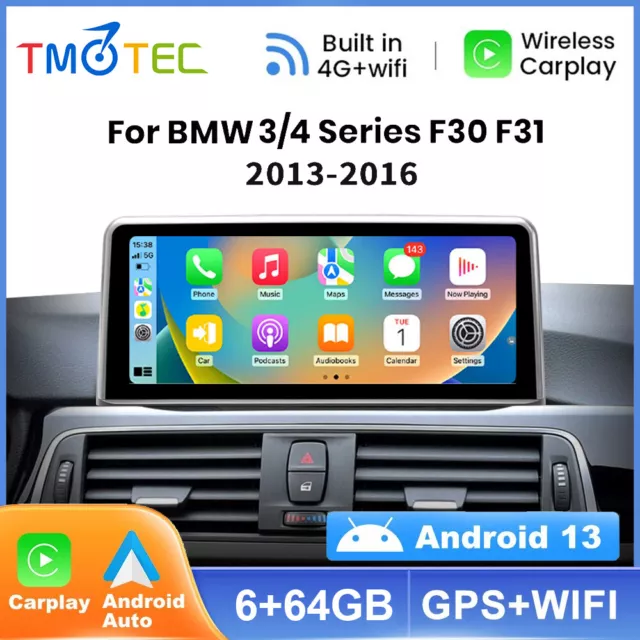 Autoradio IPS Android 13 GPS CarPlay Navi 8Core 64GB BMW F32 F33 M3 F30 F31 F34