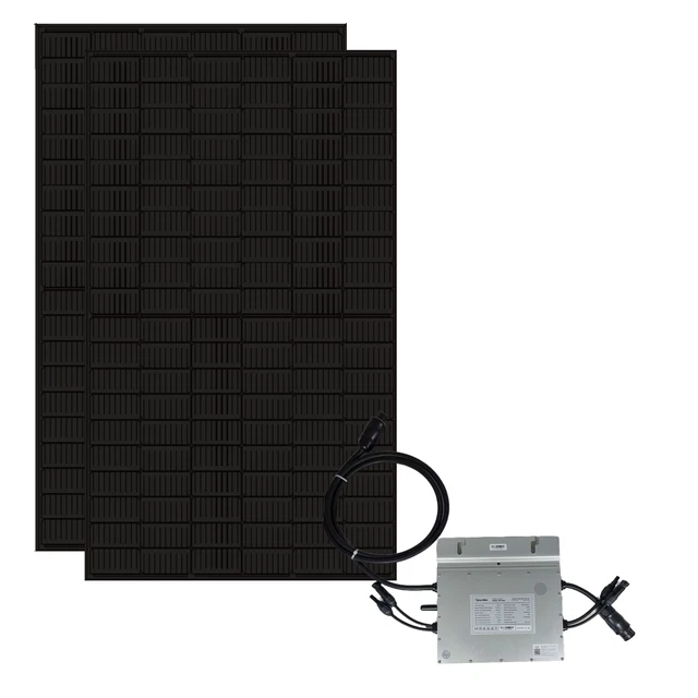 Módulo solar planta de energía balcón panel solar sistema fotovoltaico monocristalino 740 vatios solar