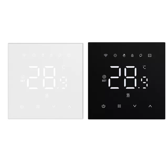 Thermostat LCD WiFi mode manuel/automatique pour un contrôle efficace de la tem