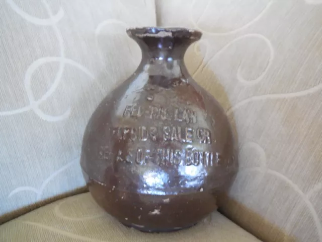 Vintage WING LEE WAI HONG KONG Liquor Jug / Bottle 2