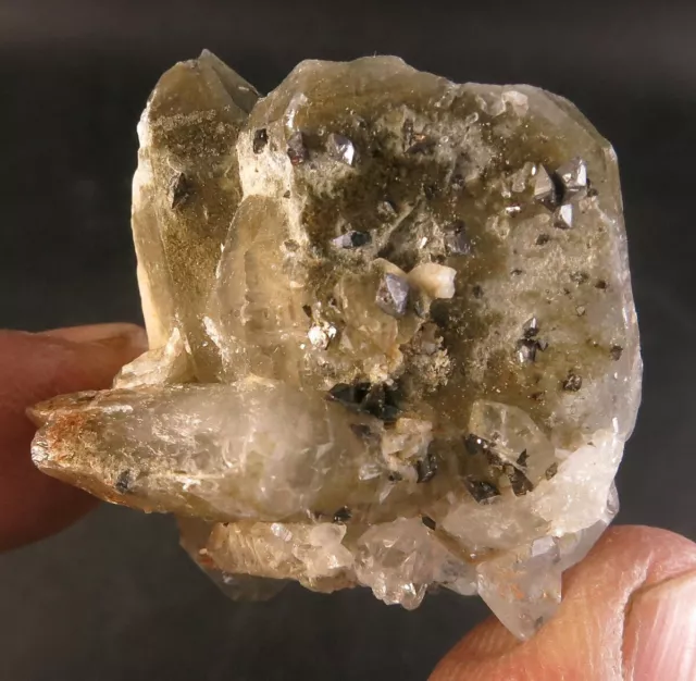 69 Carat Amazing Anatase On Chlorite Quartz Crystal @ Pakistan