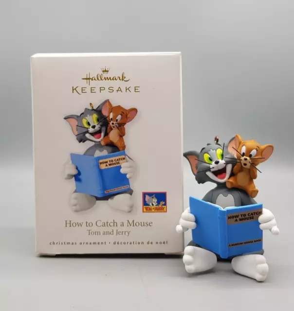 Hallmark Keepsake How To Catch A Mouse, Tom and Jerry, 2010, boxed.