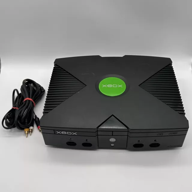 Microsoft Xbox Classic - Konsole - Schwarz - MIT MOD - GEPRÜFT - HÄNDLER✅