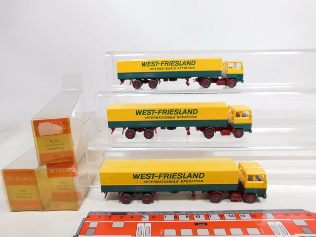 CR28-1 #6X HERPA H0 / 1:87 Camion : Magirus Aral + Renault + MB
