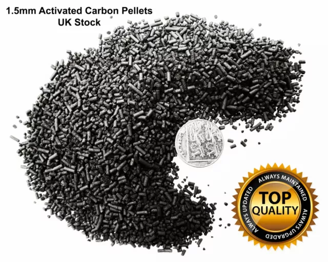 2KG Premium Activated 1.5MM Carbon Charcoal Aquarium Fish Tank Pond Filter Media