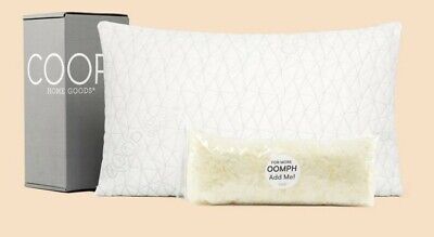 Premium Memory Pillow 0f Adjustable Loft Cross Cut Foam Fill-- 1 Pack