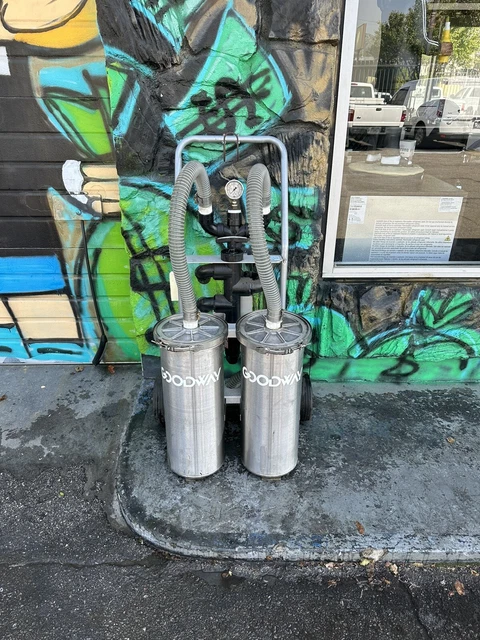 Goodway Cooling Tower Filter Cleaning System • CTV-F2