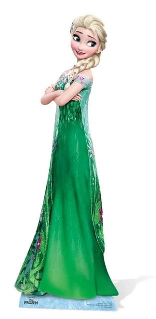 ELSA FROM DISNEY'S Frozen Fever Cardboard Cutout / Stand Up Standee Ice ...