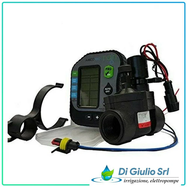 Centralina Rain Amico Pro 1 Zona + Elettrovalvola Da Pozzetto Rn150 1"  Ip68