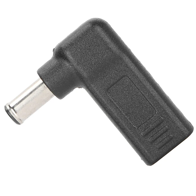 TypeC To DC Adapter Power Charging Adapter Builtin PD Sensor Chip Curved Head