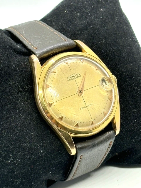 Cadran (dial) Angelus Datographe Pour Montre - Référence ANG D001, Neuf Avec étiquettes