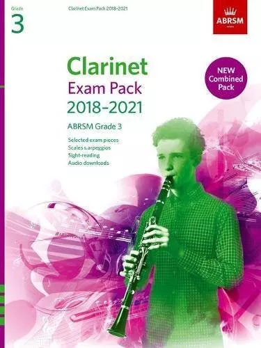 Clarinet Exam Pack 2018-2021, ABRSM Grade 3: Selected from the 2018-... by ABRSM