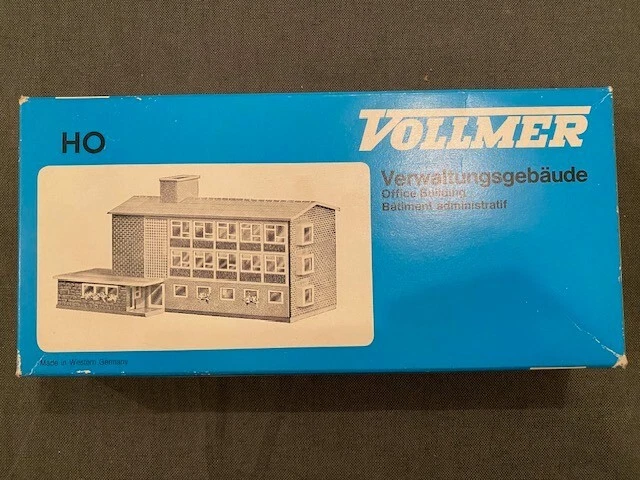 Rare vollmer ho v 554 maquette administration immeuble bureau