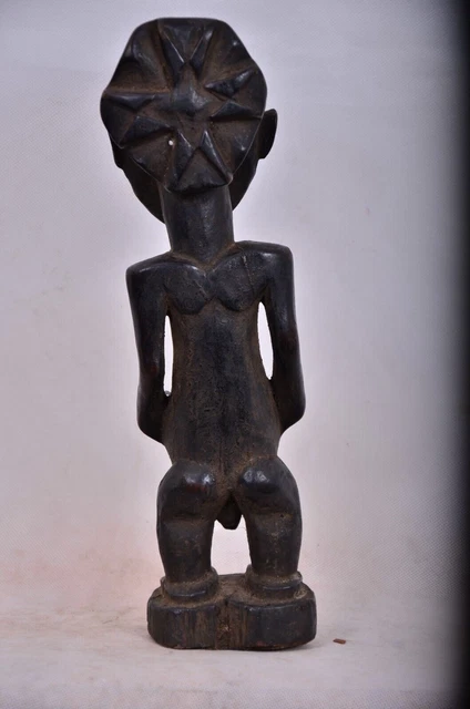 African tribal art. hemba statue from Democratic Republic of Congo. 5
